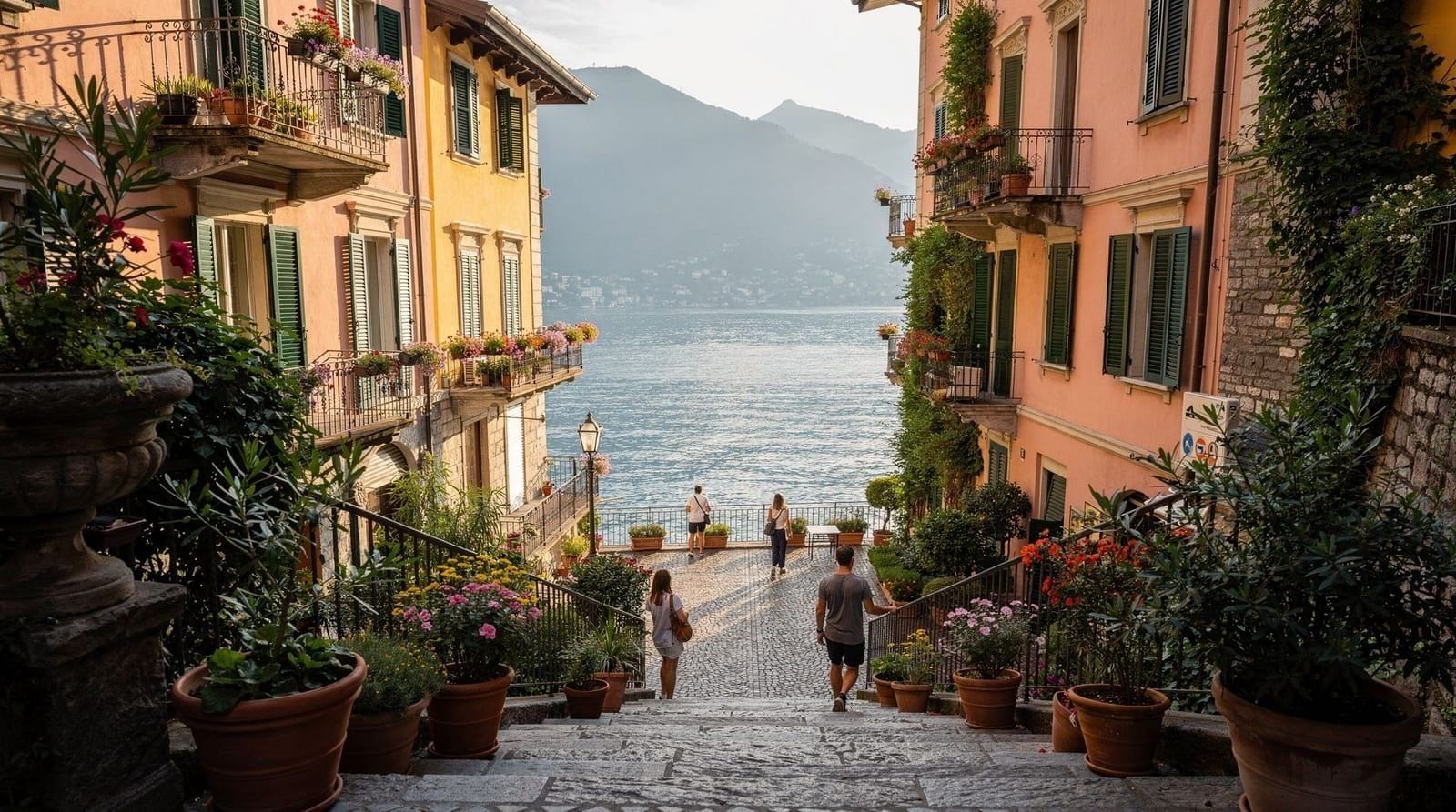 Bellagio lake como shared boat tour