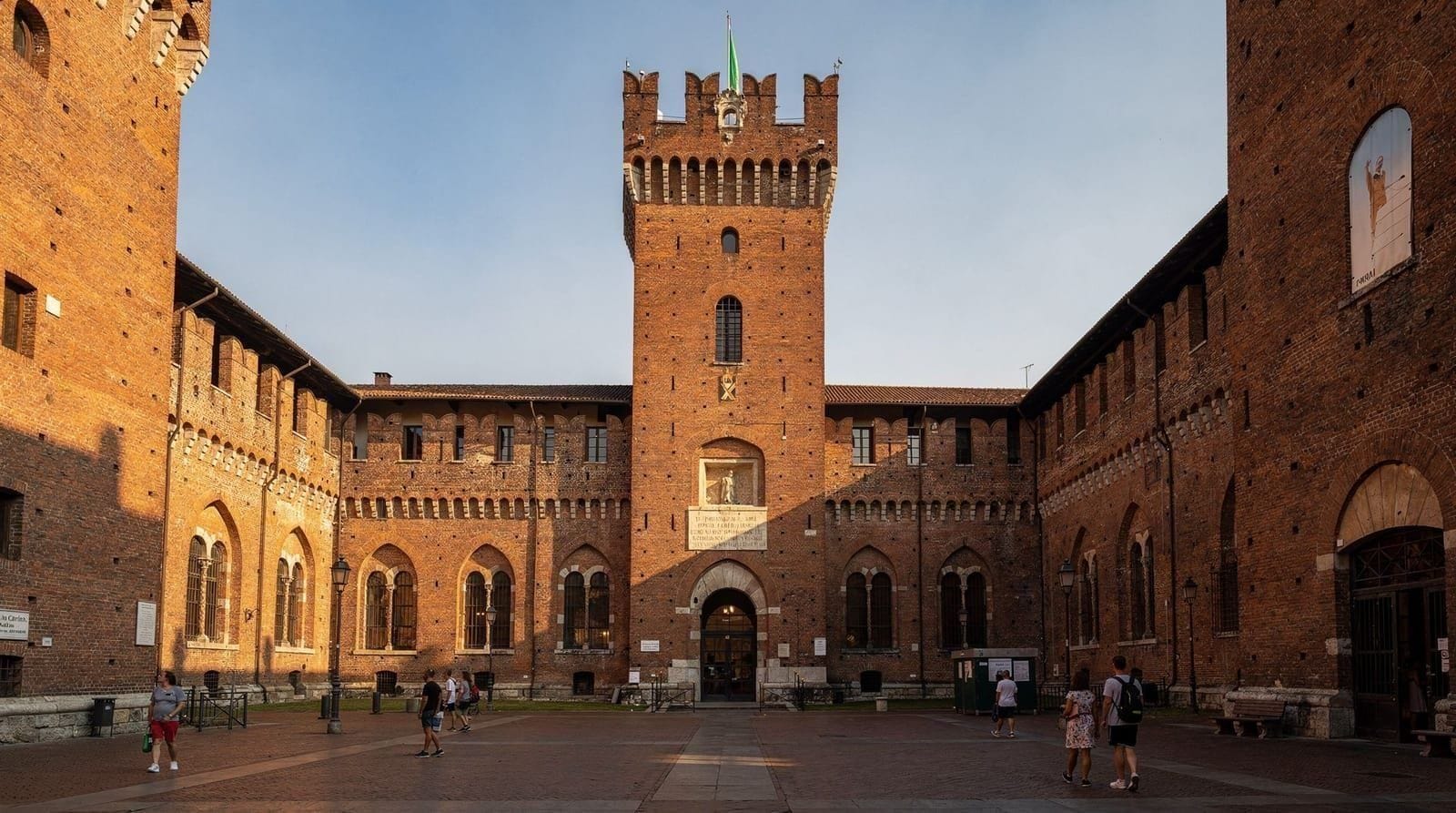 Brera district, Pinacoteca di Brera, and Sforza Castle